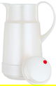 Rotpont thermos, 1 liter, glass inner container, plastic outer shell - white product image 3