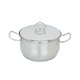 Al Saif Gallery Steel Pot, 20 cm - Silver product image 2
