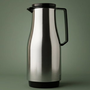 ترمس هيليوز، 1.5 لتر، حافظة داخلية زجاج - فضي اسود product image