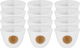 Al Saif Gallery Arcopal Arabic coffee cups set, 12 pieces, golden pattern - white product image 1