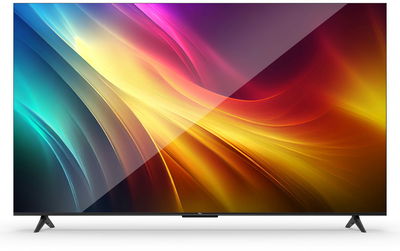 تلفزيون بدون اطار سمارت تي سي ال، 55 بوصة، 4K، UHD، 55T635 - اسود product image 1