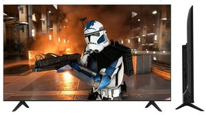 تلفزيون سمارت بدون اطار سرين، 50 بوصة، 4K UHD، شاشة QLED، نظام ويب او اس، ريموت كنترول، SRET-50S4KWQ3 - اسود product image 2