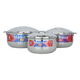 طقم حافظات استيل السيف غاليري، 3 قطع - فضي product image 2