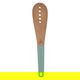 Al Saif Gallery wooden spoon, silicone handle, perforated - green product image 2