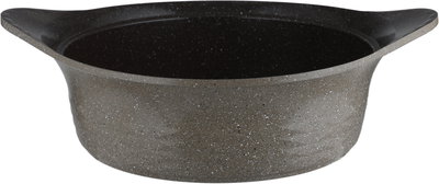 طقم قدور كوري جرانيت تورنادو، 9 قطع، غطاء زجاج - كابتشينو منقط product image 8
