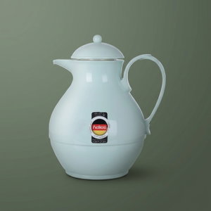 ترمس هيليوز، 1 لتر، حافظة داخلية زجاج حراري - أبيض لؤلؤي product image