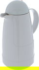 Rotpont thermos, 1 liter, thermal glass inner container, plastic outer shell - white product image 3