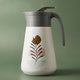 Al Saif Gallery Gloria Plus Thermos, 1 Liter, Stainless Steel Inner Container - White Gray product image 1