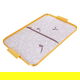 طقم تقديم شاي بورسلان + زجاج السيف غاليري، 29 قطعة، نقش عربي - أبيض product image 2