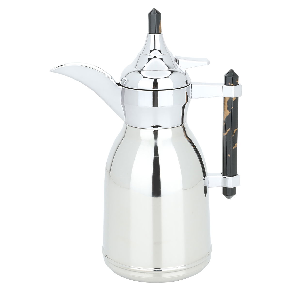 Dallah Steel Al Saif Gallery (Shahd), 0.6 liters - silver product image