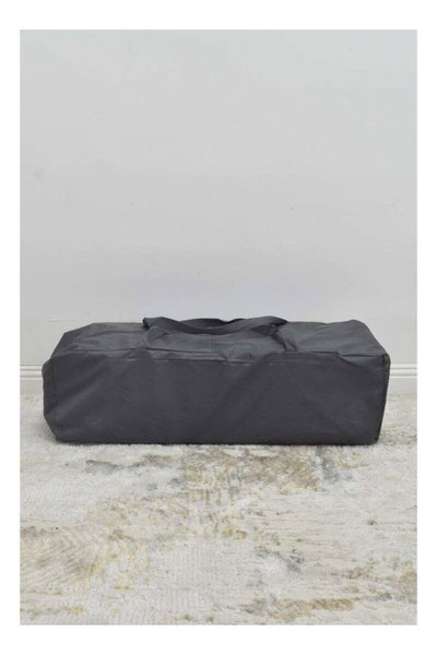 سرير اطفال فان مومنت، 102×72 سم، قابلة للطي - رمادي product image 6