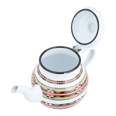 بريق شاي غضار تراثي استيل السيف غاليري، 1.1 لتر - متعدد الالوان product image 2