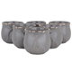 طقم فناجين قهوة عربي بورسلان السيف غاليري، 6 قطع - موف ذهبي product image 1