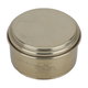 Al Saif Gallery steel box, 11 x 11 x 6 cm, round, lid - gold product image 3