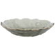 صحن زجاج السيف غاليري، 20×4.5 سم، حافة ذهبي، دائري - رمادي فاتح product image 1