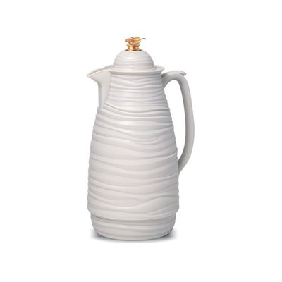 ترمس رويال 5 السيف غاليري، 1 لتر، حافظة داخلية زجاج حراري - بيج product image 1