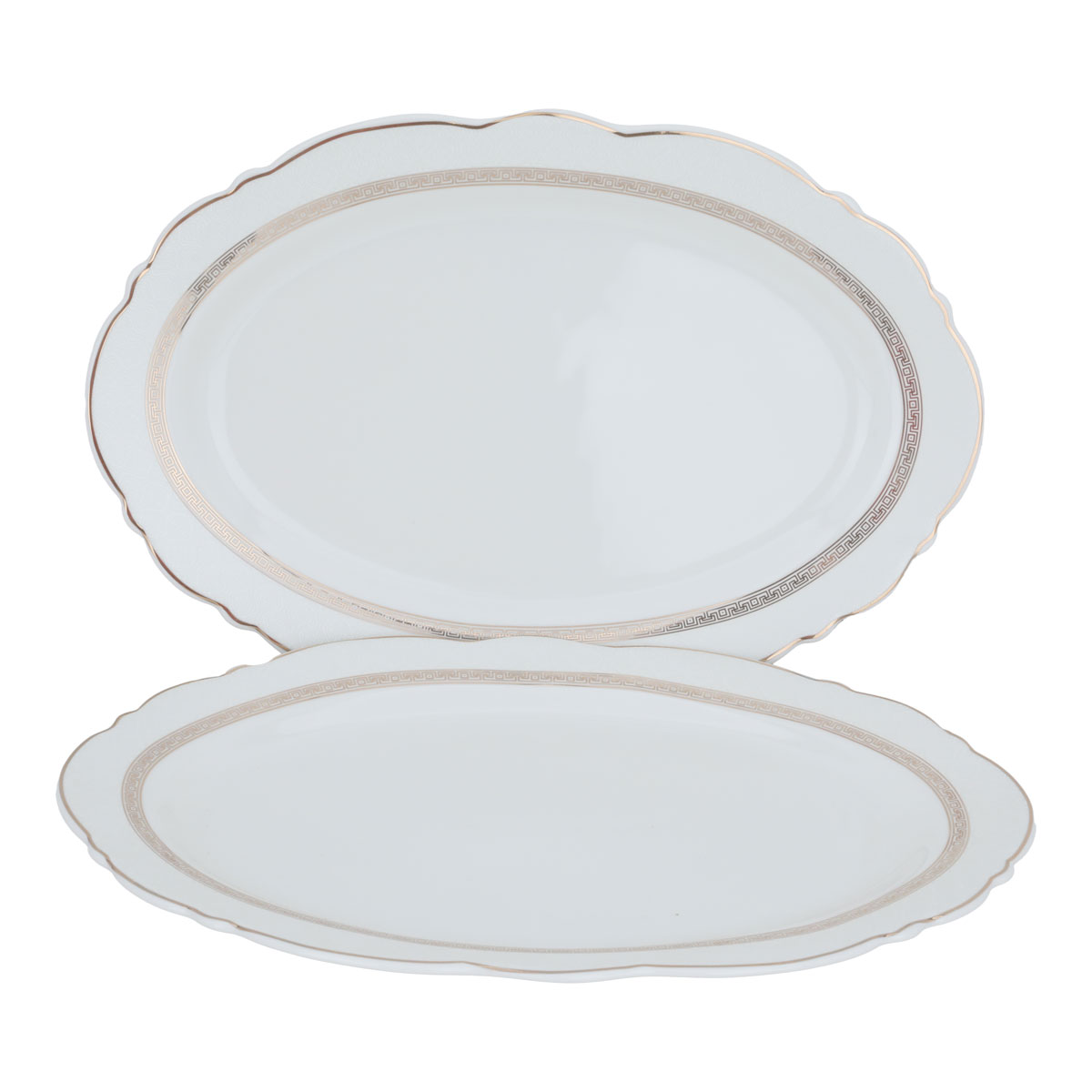 طقم سفرة بورسلان السيف غاليري، دائري، 65 قطعة - أبيض product image 4