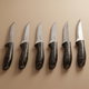 طقم سكاكين استيل السيف غاليري، 6 قطع - أسود product image 1