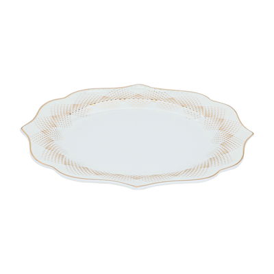 طقم سفرة بورسلان فيكتوريا السيف غاليري، 65 قطعة - ذهبي product image 18