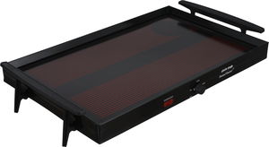 Home Master HM-170 Electric Tray and Grill, 56x36x5 cm, 600W, 3 Heat Levels, Control Switch - Black product image 2