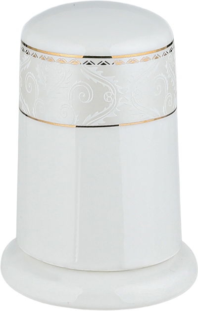 طقم تقديم سفرة بورسلان السيف غاليري، 86 قطعة - أبيض ذهبي product image 11