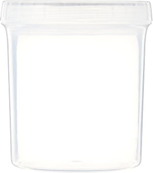 Loock And Look Plastic Food Container, 560ml, Lid, Round - Clear product image