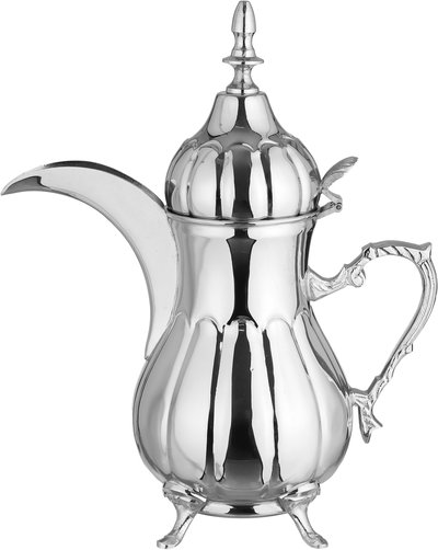 طقم دلة قهوة وإبريق ستانلس استيل السيف غاليري، 2 قطعة - فضي product image 6