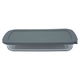 صينية فرن زجاج السيف غاليري ماكس، 2.2 لتر، 34.5x20.8x5.2 سم، بغطاء - شفاف product image 1