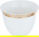 Al Saif Gallery porcelain Arabic coffee cups set, 12 pieces, rose drawing - white product image 2