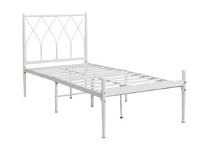 سرير حديد مفرد، 100×90×190 سم - ابيض product image 2