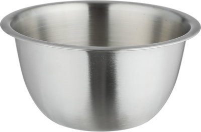 طقم زبديات ستانلس ستيل الصحاح، دائري، عميق - فضي مطفي product image 2