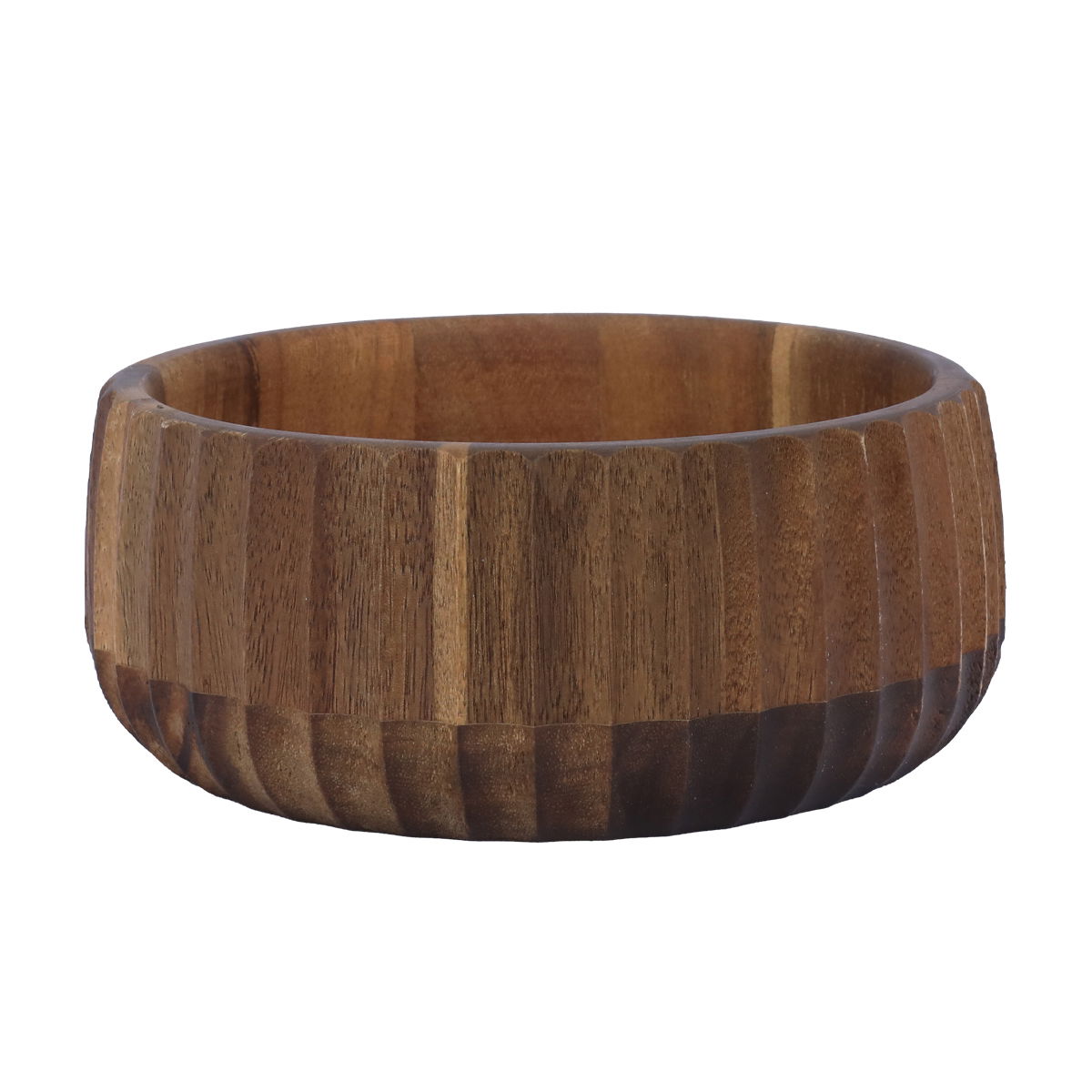 Al Saif Gallery Wooden Bowl, 15 cm, Small Round - Brown product image 3