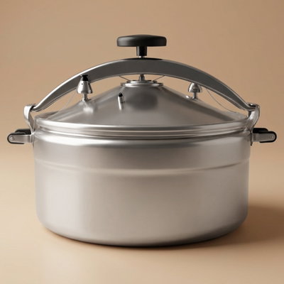 قدر ضغط المونيوم السيف بلص، 125 لتر - فضي product image 1
