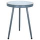 Al Saif Gallery steel table, 62 x 45 x 45 cm, round - silver product image 1