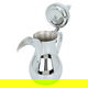 Al Saif Gallery Dallah set with Tuwaiq steel jug , 48/2.0 litres, 2 pieces - silver product image 2