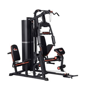 جهاز هوم جيم هيلثكير، 3 محطات متكاملة، 205x270x218 سم، HG32 - اسود احمر product image 2