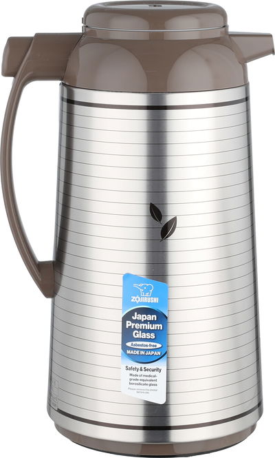 ترمس أبو فيل زوجرشي، 1.3 لتر، حافظة داخلية زجاج، ضغاط - كابتشينو product image 4