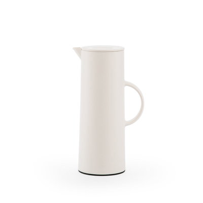 Al Saif Gallery Timeless Roshan thermos, 1 liter, thermal glass inner container, plastic outer shell - white product image 1