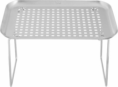 Bialat Steel Al Saif Gallery Drying Chair, 27.5x18.6 cm, Rectangle - Silver product image 1