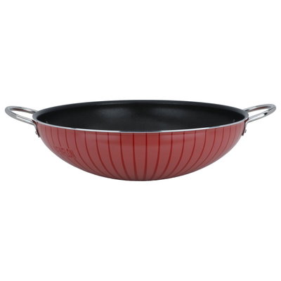 مقلاة تيفال نيوفلون، 32 سم، ايدي جانبية - احمر product image 2