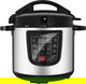 Edison Al-Maqnas Pro Electric Pressure Pot, Granite Inner Pot, 1000 watt, 6L, 10 Cooking Functions, GT611-W - Silver Black product image 3