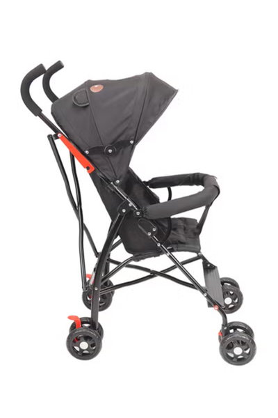 عربة اطفال قابلة للطي فان مومنت، مظلة قابلة للتعديل - اسود product image 4