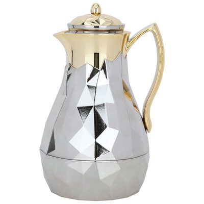 ترمس دايموند إفرست، 1 لتر، حافظة داخلية زجاج - فضي product image 1
