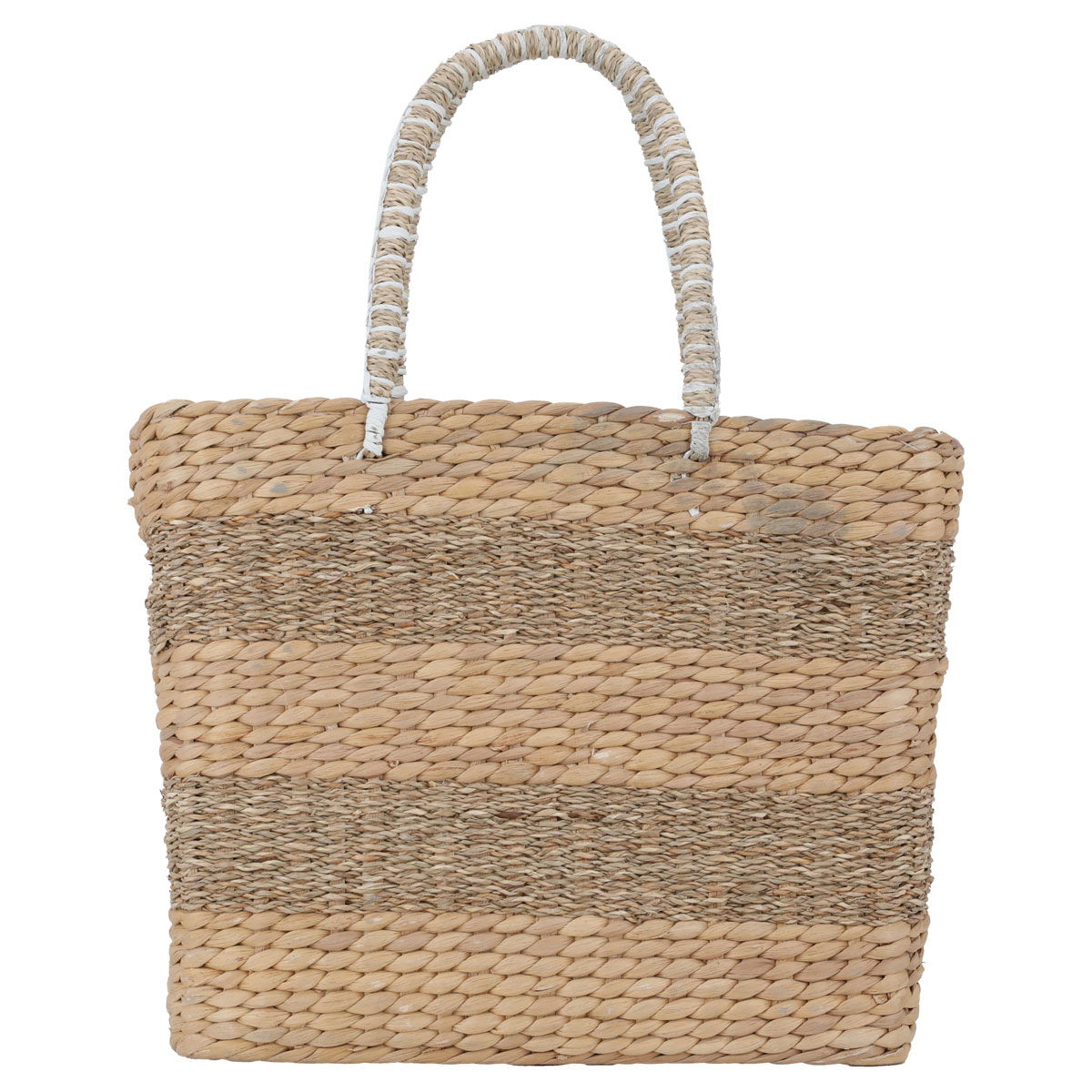 Al Saif Gallery wicker bag, 40 x 31 cm - beige product image