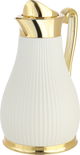 Ampere Porcelain and Glass Tea and Coffee Serving Set, 52 Pieces - Beige with Gold product image 4