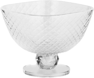 طقم زبدية زجاج السيف غاليري، 10x10x8 سم - شفاف رمادي product image 2