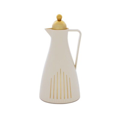 ترمس انسجام السيف غاليري، 1 لتر، حافظة داخلية زجاج حراري - بيج product image 1