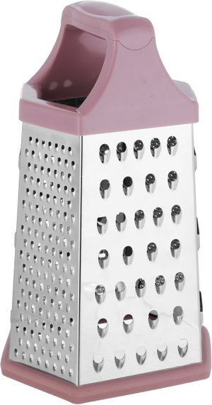 Al Saif Gallery Steel grater, 6 faces - silver and rose product image 2