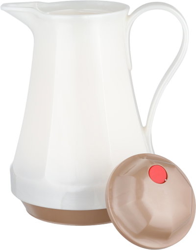 Thermos 430 Rootpunkt , 1 Liter, Glass Inner Container, Plastic Outer Body - beige Brown product image 5