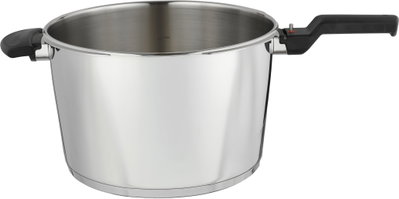 قدرضغط ستانلس استيل سيترام ، 26 سم - فضي أسود product image 3